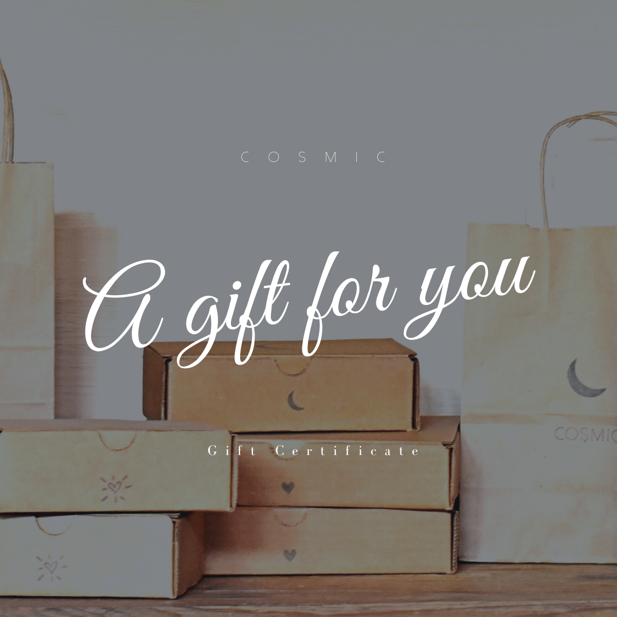 Cosmic Gift Certificate