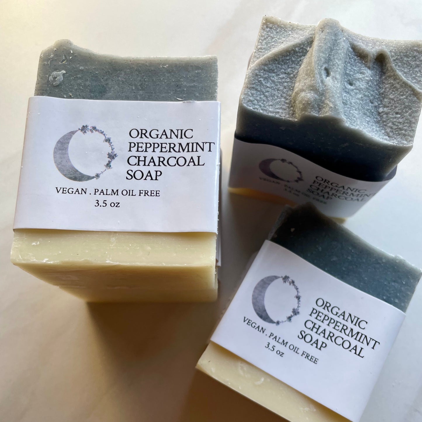 Peppermint Charcoal Organic Soap