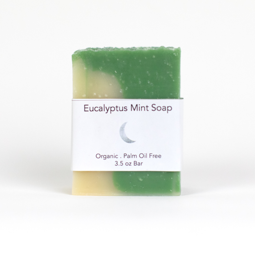Back in Stock Soon... Mint Eucalyptus Organic Soap